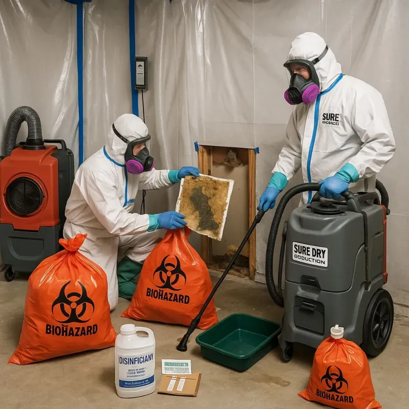 Contaminated Water Handling Protocols process in North Corbin, KY